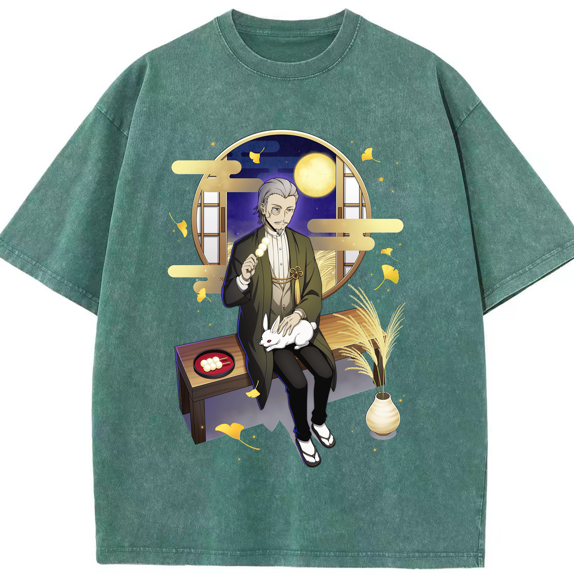 （画像用） 文豪ストレイドッグス Bungo Stray Dogs 綿100% ヴィンテージ風 半袖Tシャツ（フロントプリント）